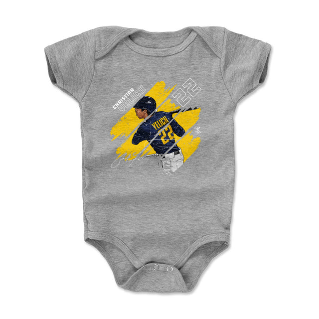 Christian Yelich Kids Baby Onesie | 500 LEVEL