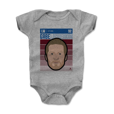 Gabriel Landeskog Kids Baby Onesie | 500 LEVEL