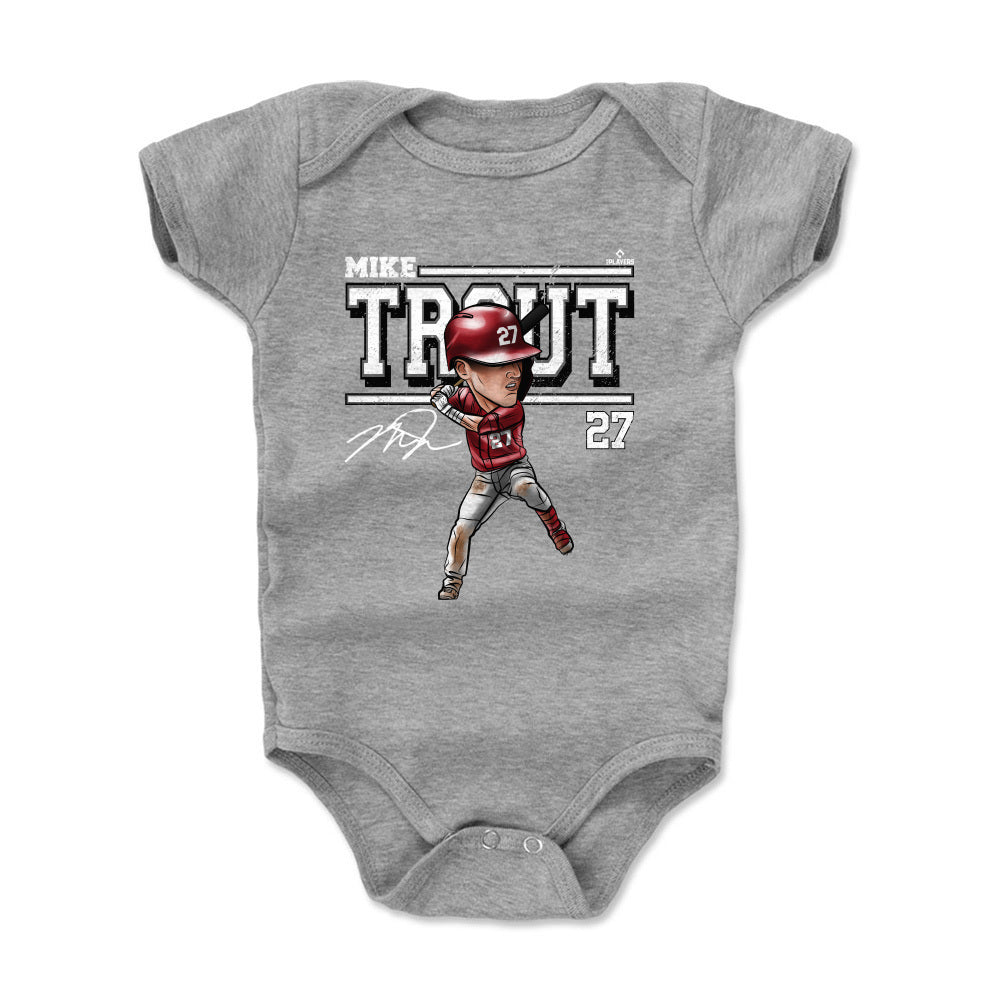 Mike Trout Kids Baby Onesie | 500 LEVEL
