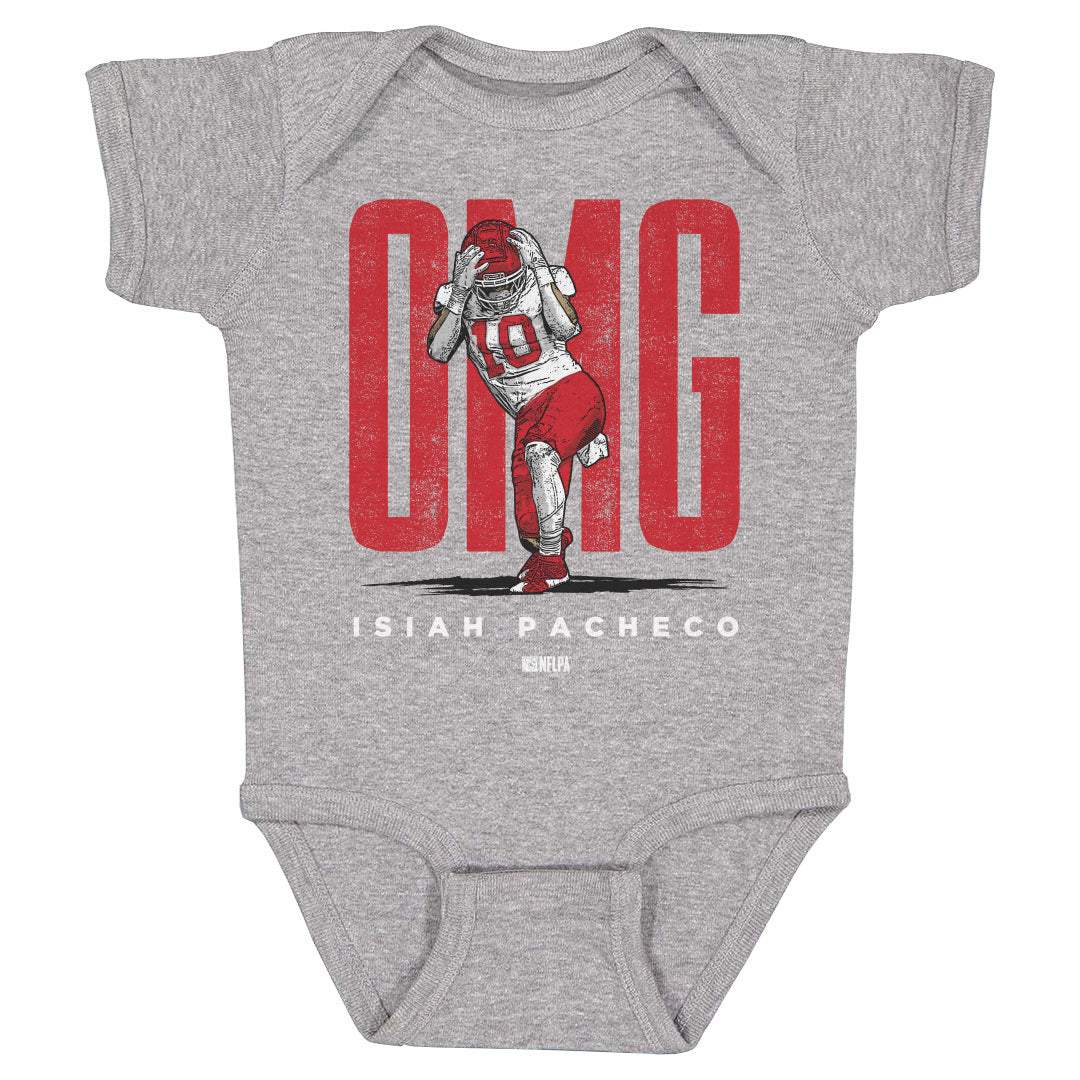 Isiah Pacheco Kids Baby Onesie | 500 LEVEL