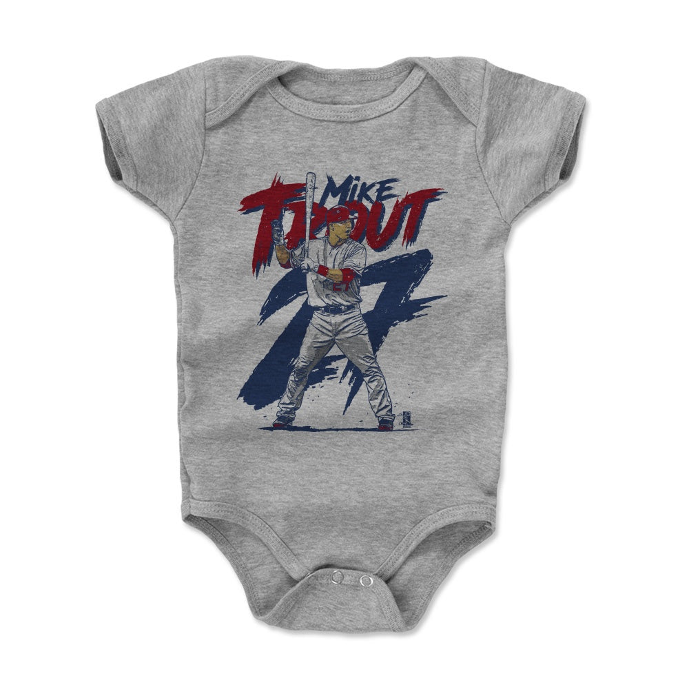 Mike Trout Kids Baby Onesie | 500 LEVEL