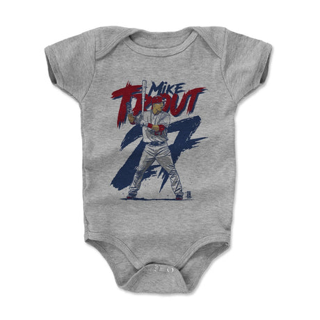 Mike Trout Kids Baby Onesie | 500 LEVEL