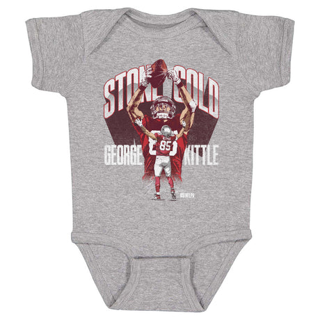 George Kittle Kids Baby Onesie | 500 LEVEL