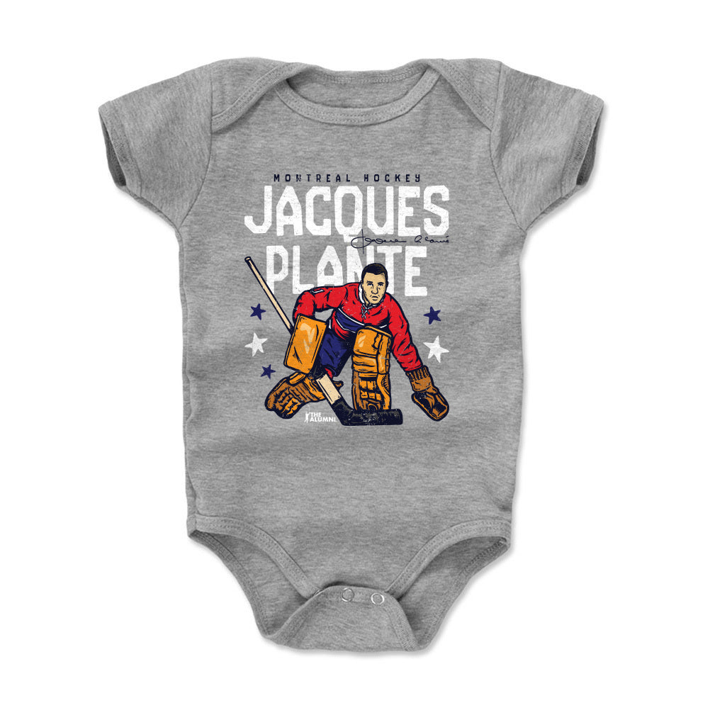 Jacques Plante Kids Baby Onesie | 500 LEVEL