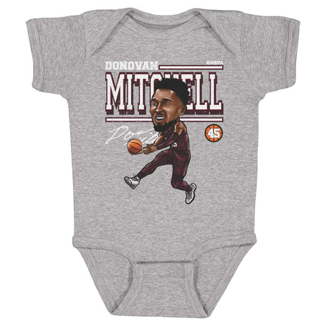 Donovan Mitchell Kids Baby Onesie | 500 LEVEL