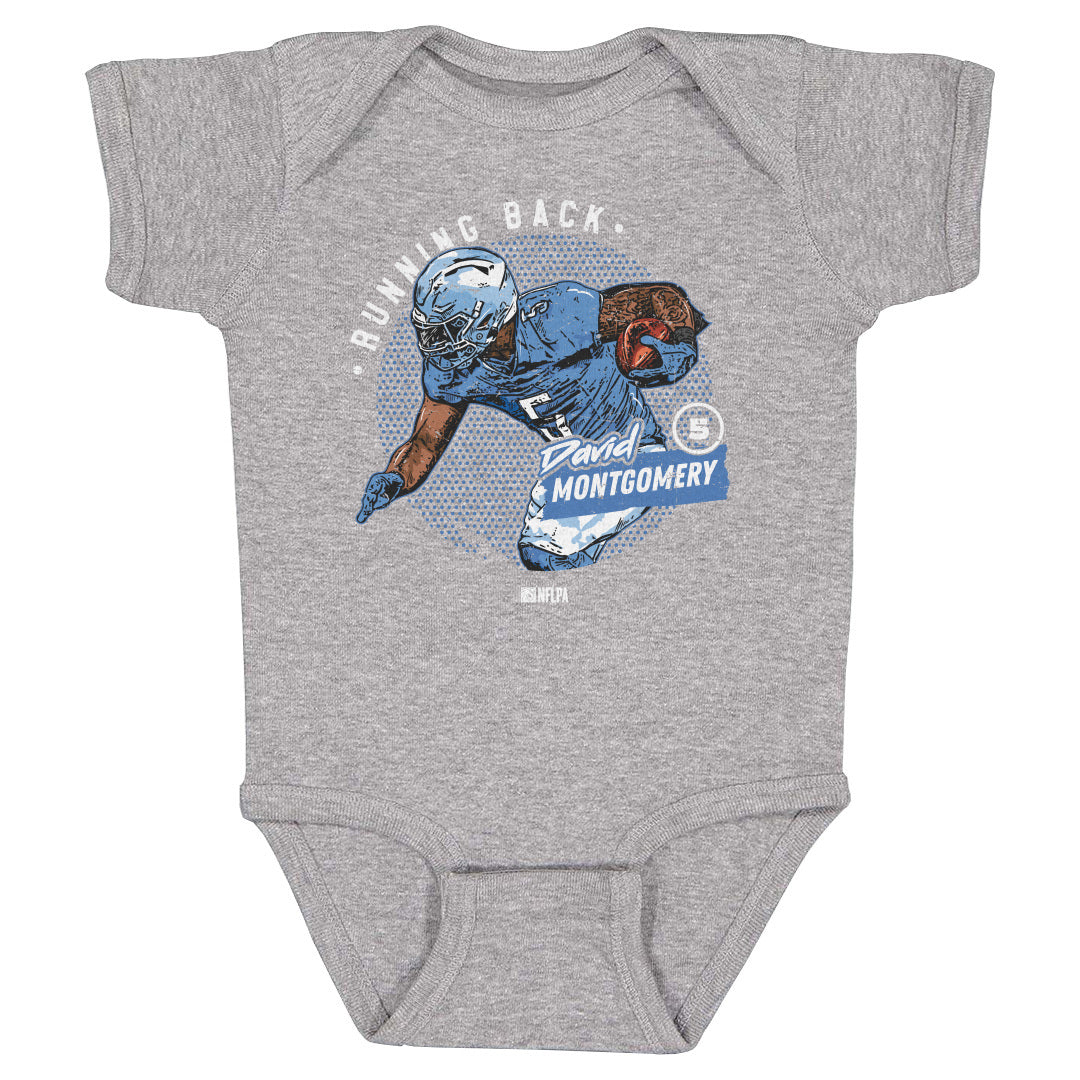 David Montgomery Kids Baby Onesie | 500 LEVEL