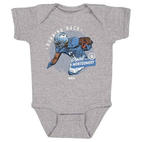 David Montgomery Kids Baby Onesie | 500 LEVEL