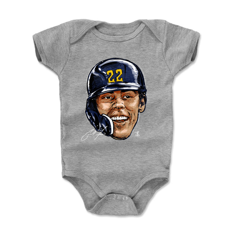 Christian Yelich Kids Baby Onesie | 500 LEVEL