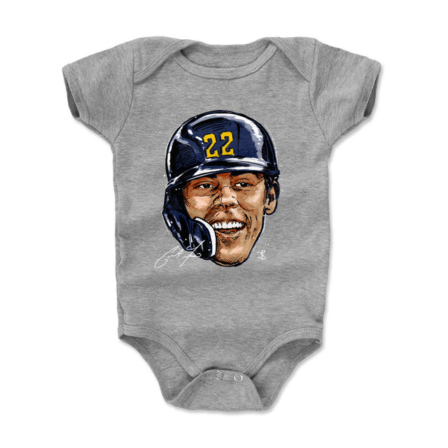 Christian Yelich Kids Baby Onesie | 500 LEVEL