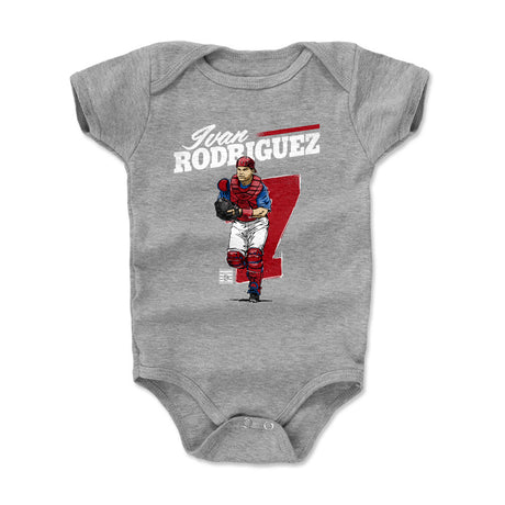 Ivan Rodriguez Kids Baby Onesie | 500 LEVEL