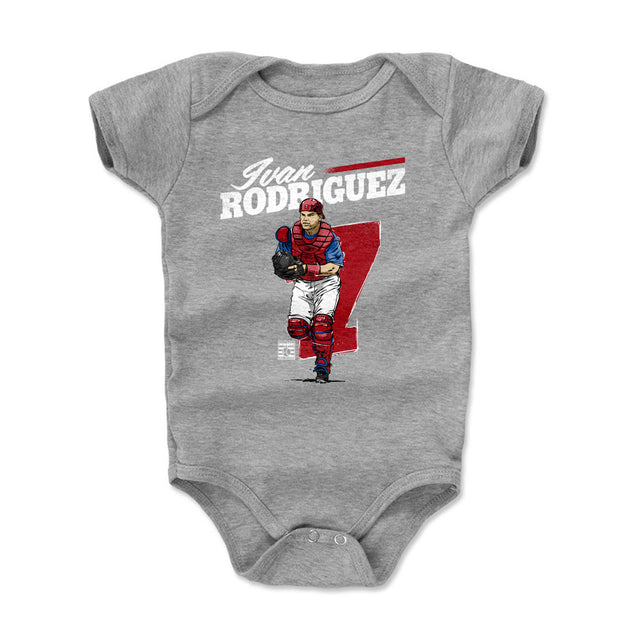 Ivan Rodriguez Kids Baby Onesie | 500 LEVEL