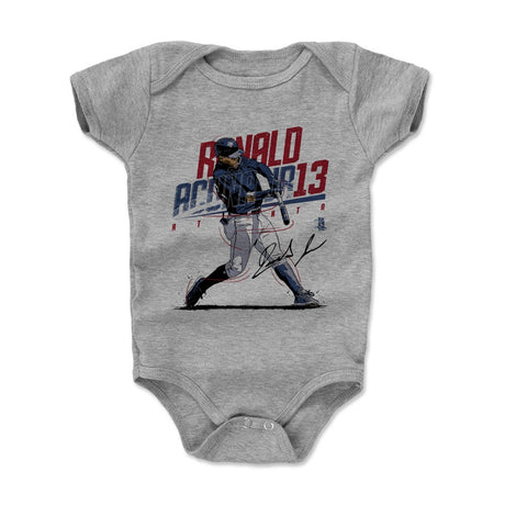 Ronald Acuna Jr. Kids Baby Onesie | 500 LEVEL