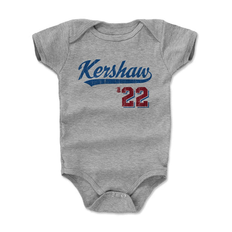 Clayton Kershaw Kids Baby Onesie | 500 LEVEL