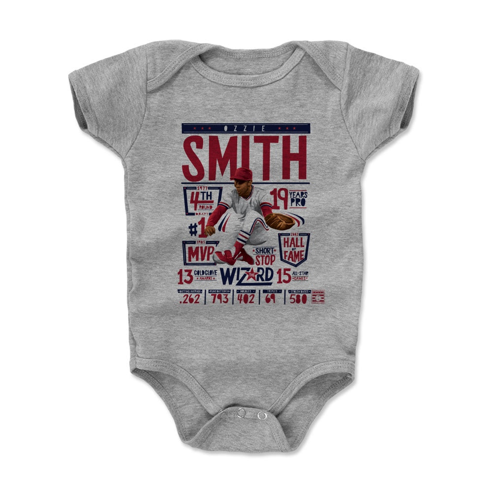 Ozzie Smith Kids Baby Onesie | 500 LEVEL
