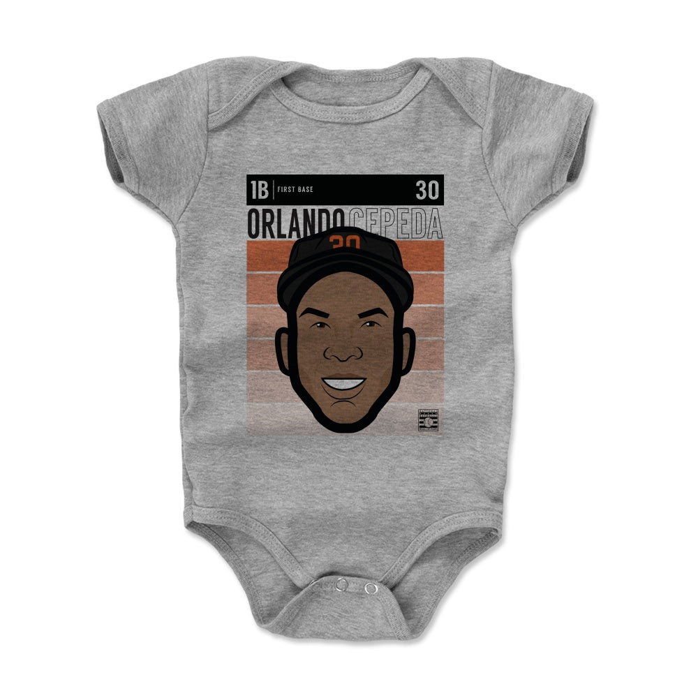 Orlando Cepeda Kids Baby Onesie | 500 LEVEL