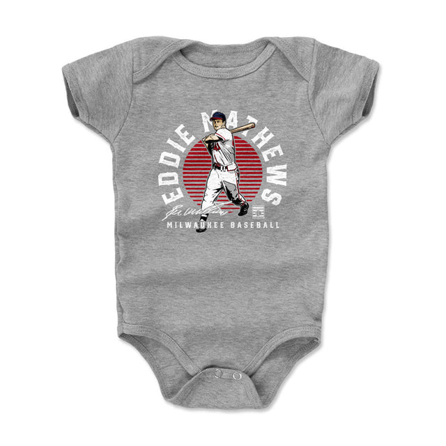 Eddie Mathews Kids Baby Onesie | 500 LEVEL