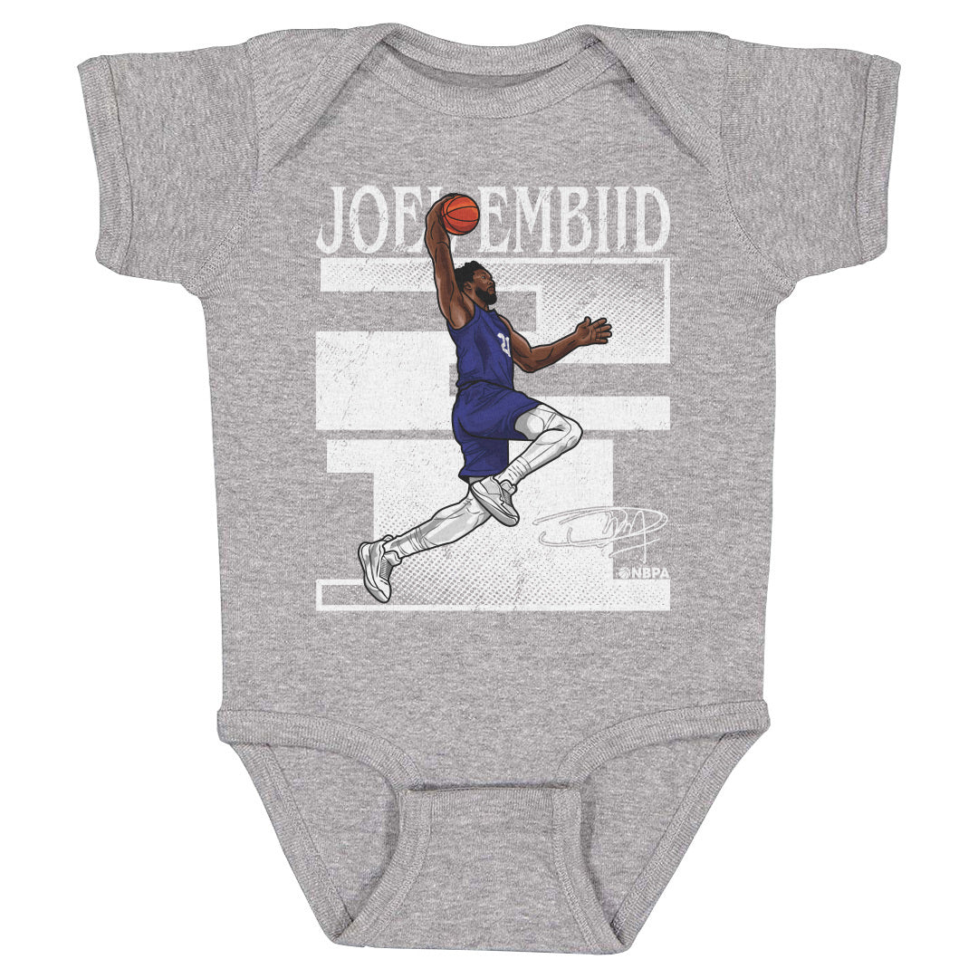 Joel Embiid Kids Baby Onesie | 500 LEVEL