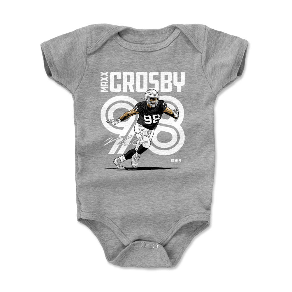 Maxx Crosby Kids Baby Onesie | 500 LEVEL
