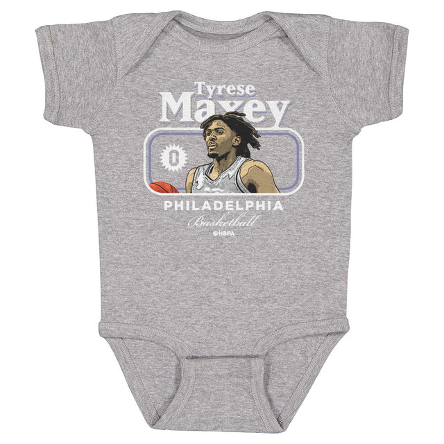 Tyrese Maxey Kids Baby Onesie | 500 LEVEL