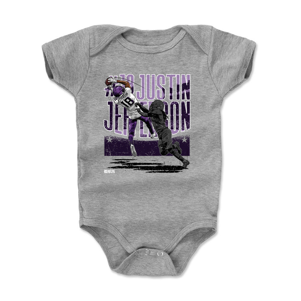 Justin Jefferson Kids Baby Onesie | 500 LEVEL