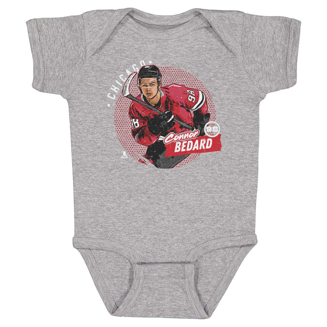 Connor Bedard Kids Baby Onesie | 500 LEVEL
