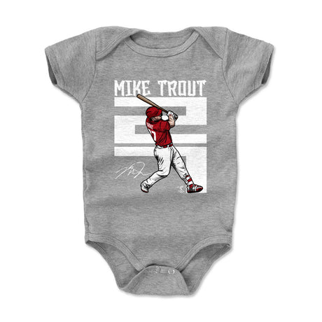 Mike Trout Kids Baby Onesie | 500 LEVEL