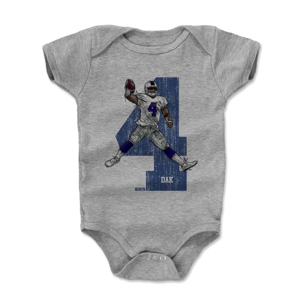 Dak Prescott Kids Baby Onesie | 500 LEVEL