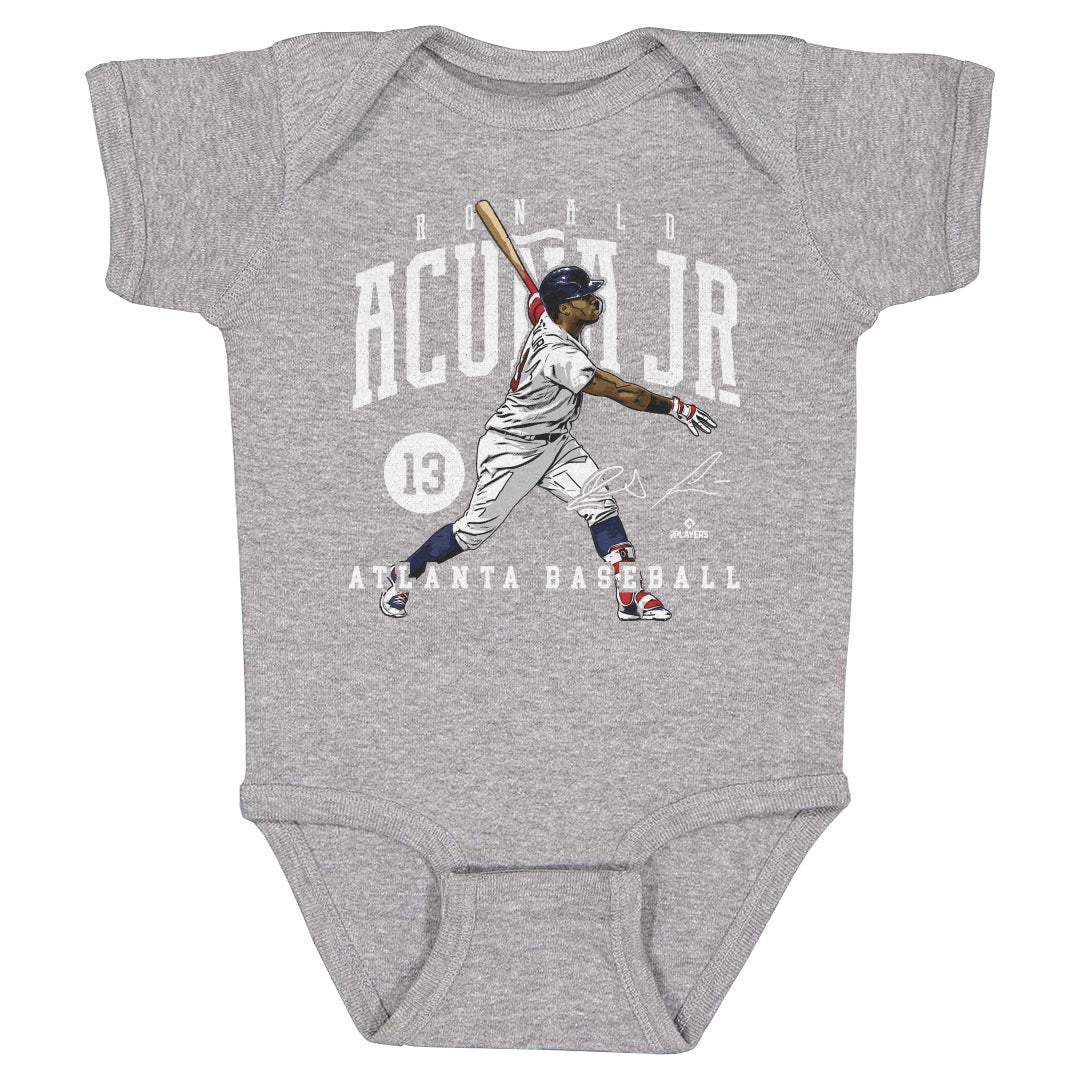 Ronald Acuna Jr. Kids Baby Onesie | 500 LEVEL