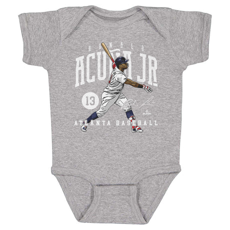 Ronald Acuna Jr. Kids Baby Onesie | 500 LEVEL