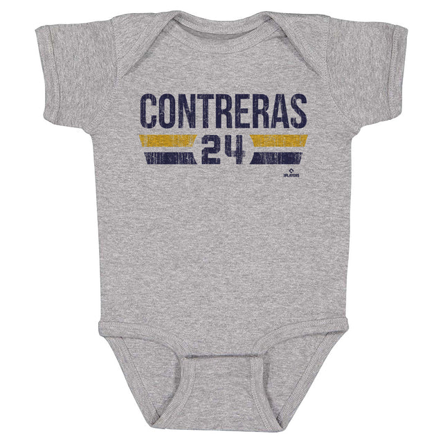 William Contreras Kids Baby Onesie | 500 LEVEL