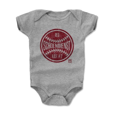 Red Schoendienst Kids Baby Onesie | 500 LEVEL