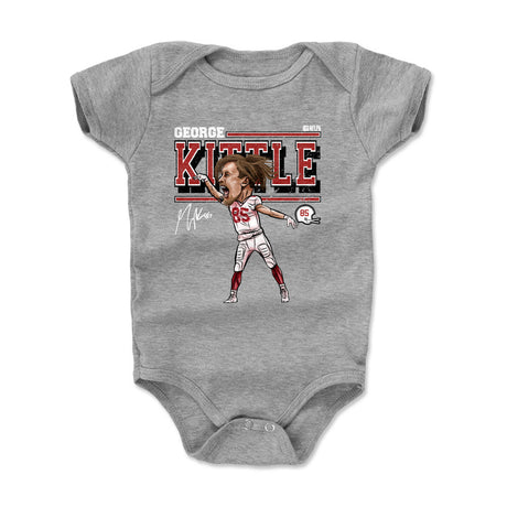 George Kittle Kids Baby Onesie | 500 LEVEL