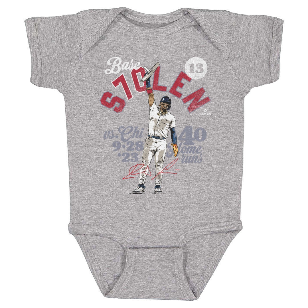 Ronald Acuna Jr. Kids Baby Onesie | 500 LEVEL