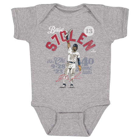 Ronald Acuna Jr. Kids Baby Onesie | 500 LEVEL