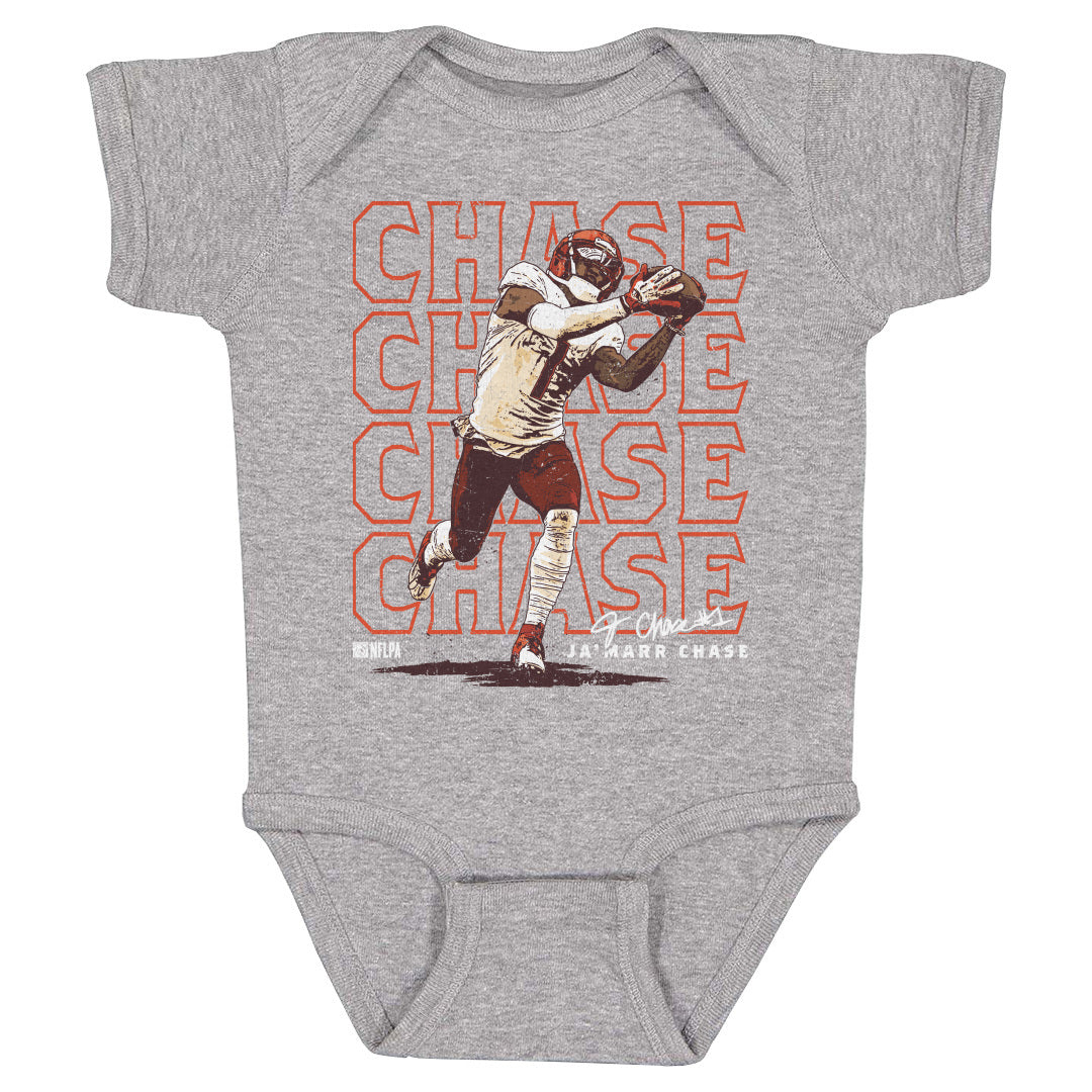 Ja'Marr Chase Kids Baby Onesie | 500 LEVEL