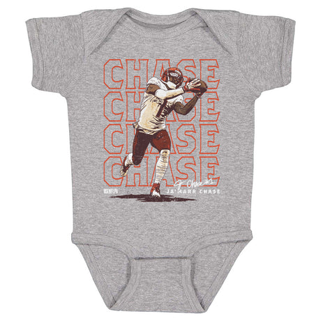 Ja'Marr Chase Kids Baby Onesie | 500 LEVEL
