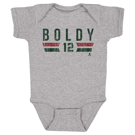 Matt Boldy Kids Baby Onesie | 500 LEVEL