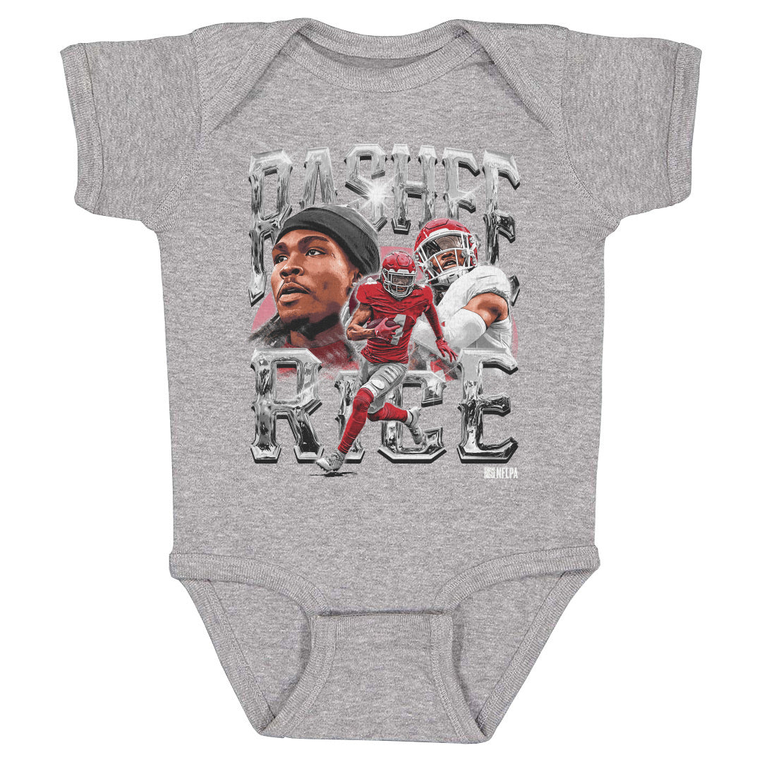 Rashee Rice Kids Baby Onesie | 500 LEVEL