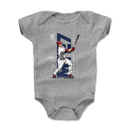 Mike Trout Kids Baby Onesie | 500 LEVEL