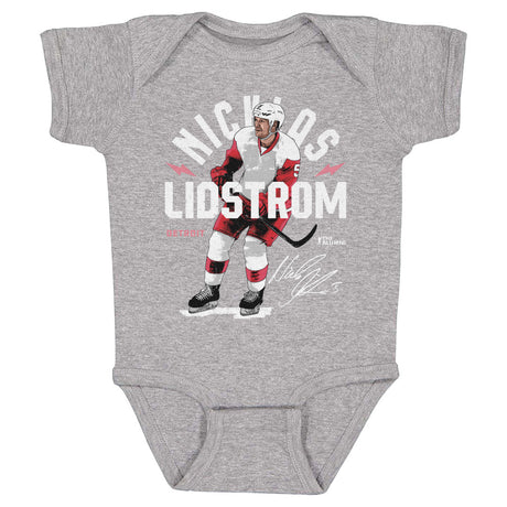 Nicklas Lidstrom Kids Baby Onesie | 500 LEVEL