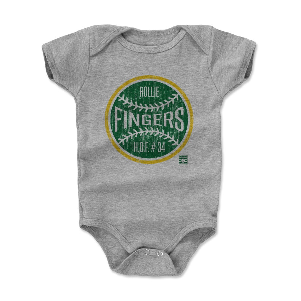 Rollie Fingers Kids Baby Onesie | 500 LEVEL