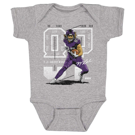 T.J. Hockenson Kids Baby Onesie | 500 LEVEL