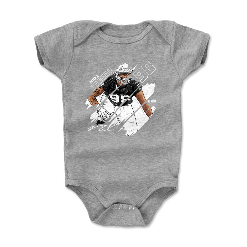 Maxx Crosby Kids Baby Onesie | 500 LEVEL