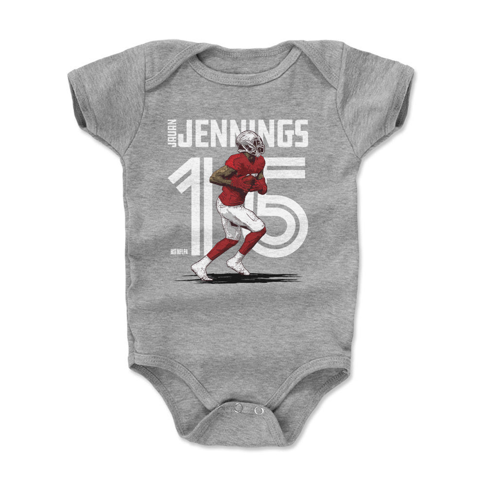 Jauan Jennings Kids Baby Onesie | 500 LEVEL