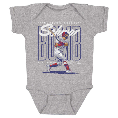 Kyle Schwarber Kids Baby Onesie | 500 LEVEL