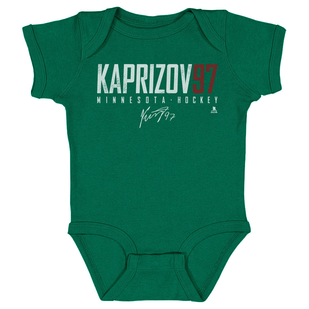 Kirill Kaprizov Kids Baby Onesie | 500 LEVEL