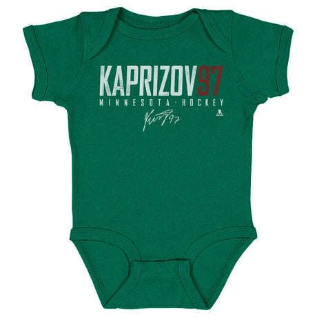 Kirill Kaprizov Kids Baby Onesie | 500 LEVEL