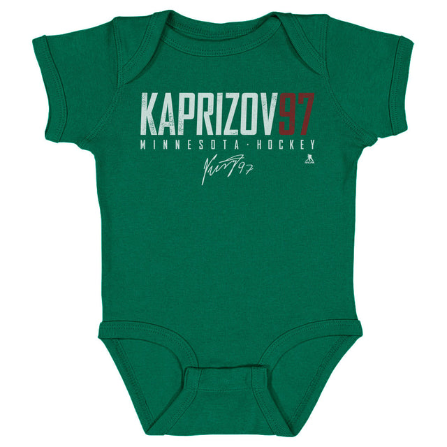 Kirill Kaprizov Kids Baby Onesie | 500 LEVEL