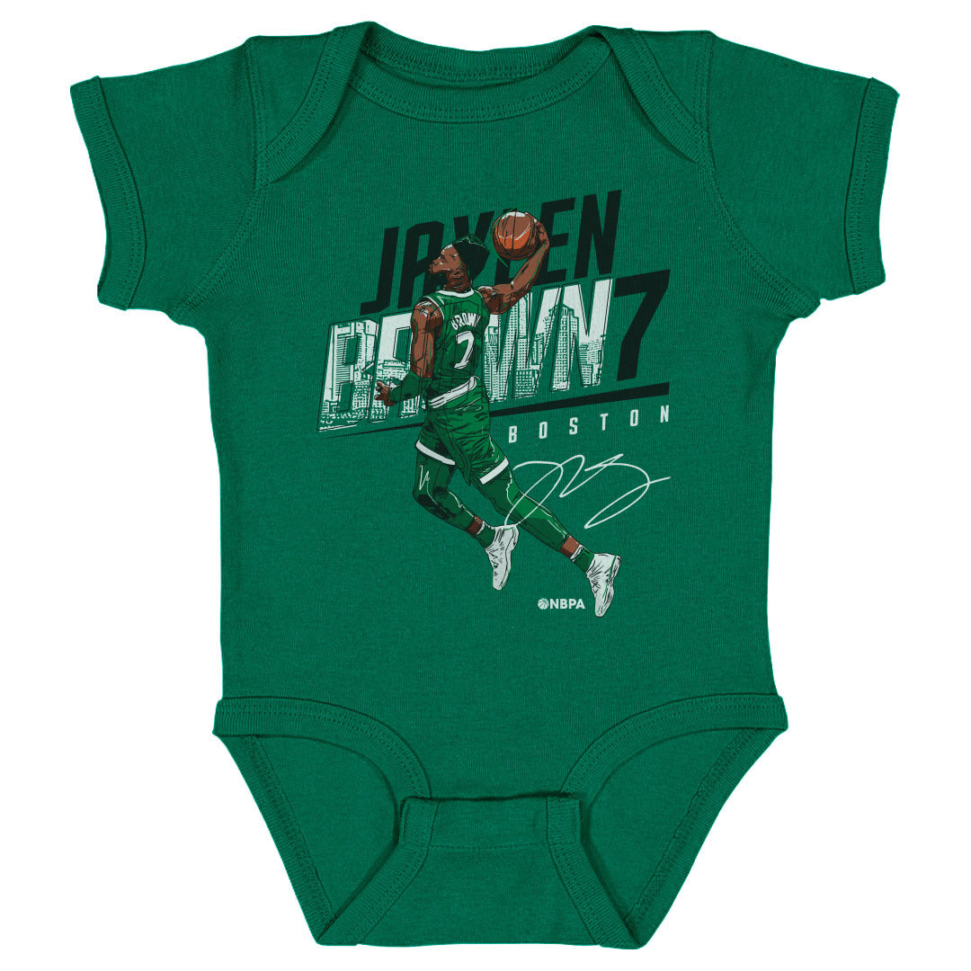 Jaylen Brown Kids Baby Onesie | 500 LEVEL