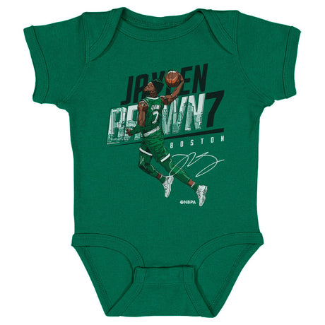 Jaylen Brown Kids Baby Onesie | 500 LEVEL